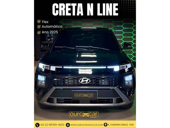 HYUNDAI CRETA 1.0 TGDI FLEX N LINE AUTOMÁTICO HYUNDAI CRETA 1.0 TGDI FLEX N LINE AUTOMÁTICO
